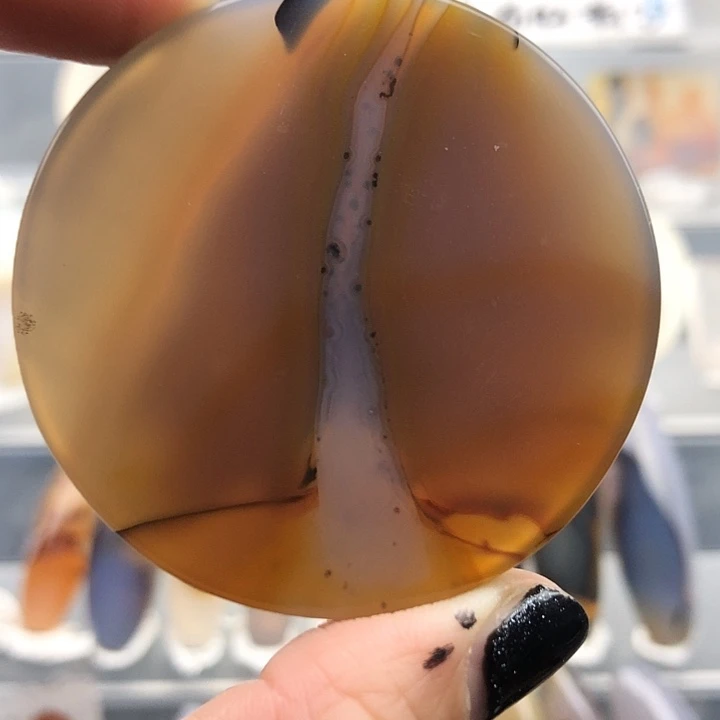 查罗石未镶嵌珠宝半成品150