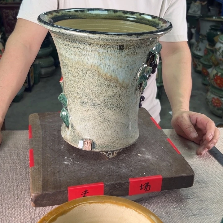 泳坤堂石湾盆陶瓷