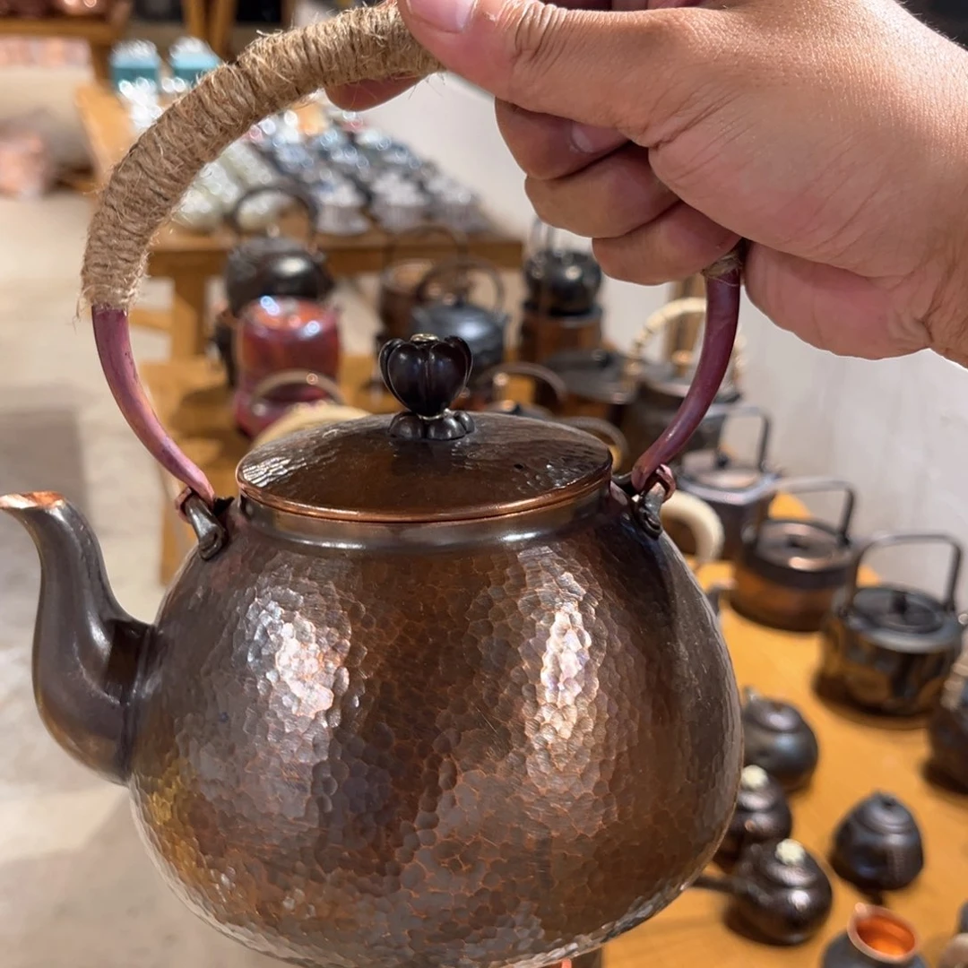 复古1350大壶手工锻打工艺