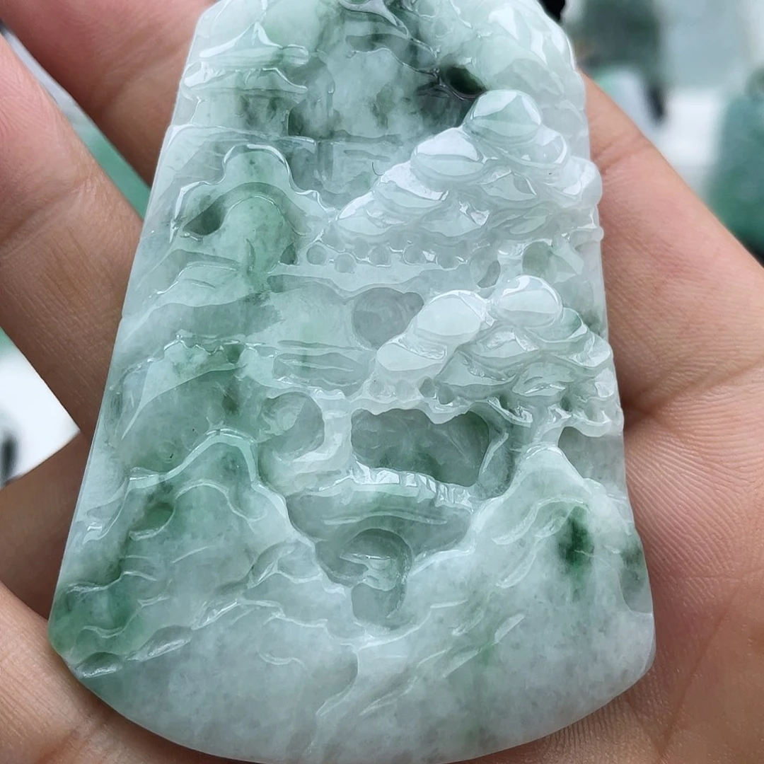 颈饰未镶嵌翡翠翡翠