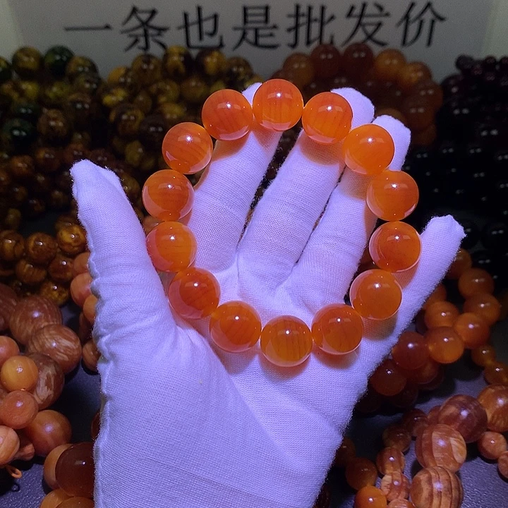 松木(琥珀木)手串/手链1.6 包浆高货