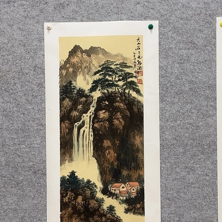 国画花鸟等多种鸟类的栖息