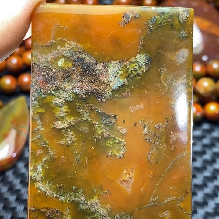 玛瑙/玉髓颈饰未镶嵌开*
