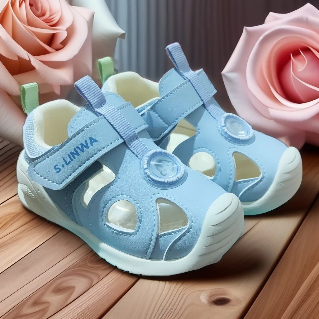 7119夏季宝宝防滑机能学步凉鞋男女童通用