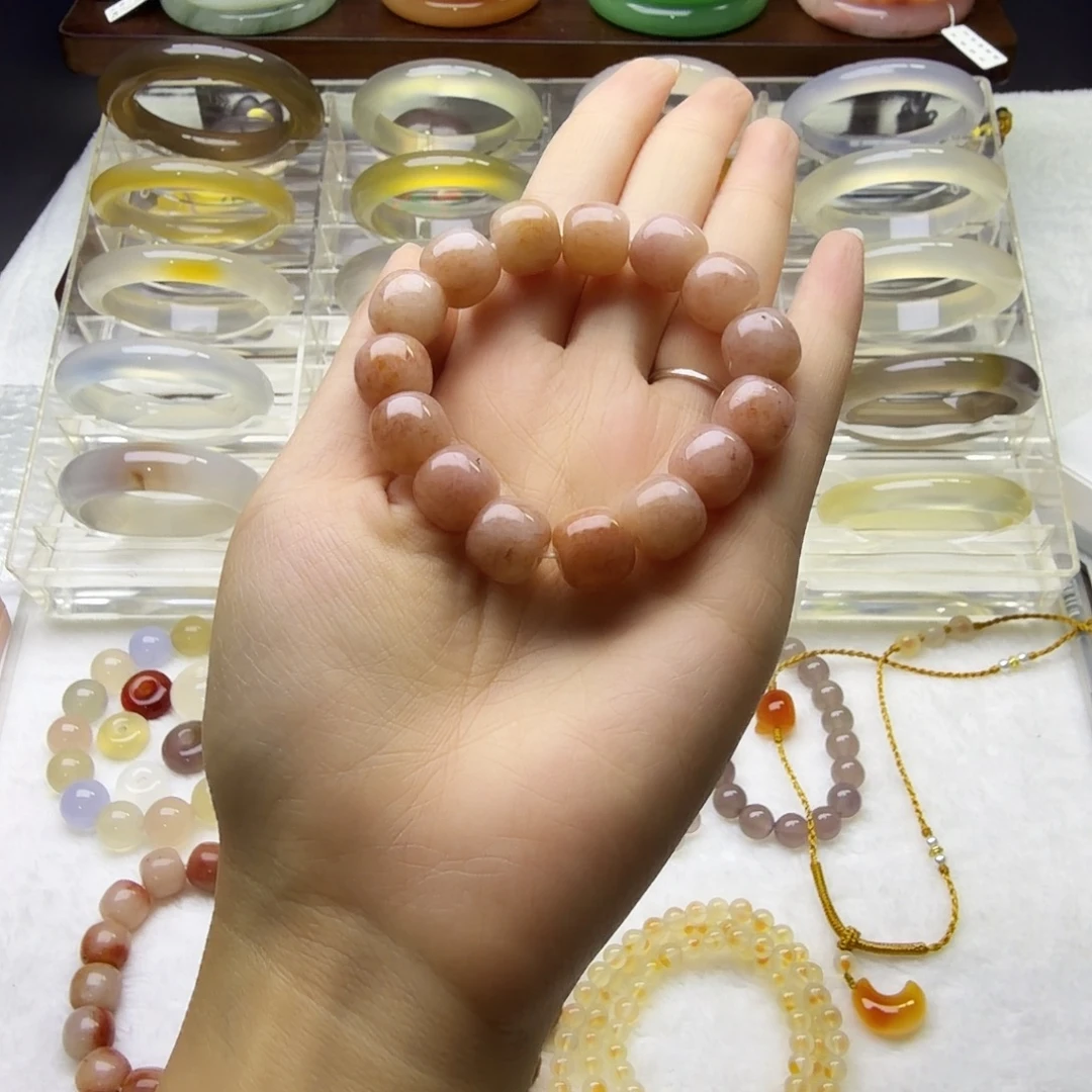 石英质玉（佘太翠）未镶嵌手串