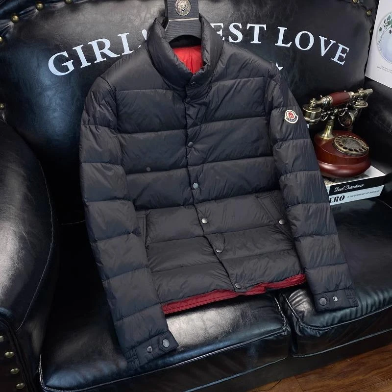 【德国EGYG・典藏】亮泽立领羽绒服2024年冬季男士新款薄时尚品牌