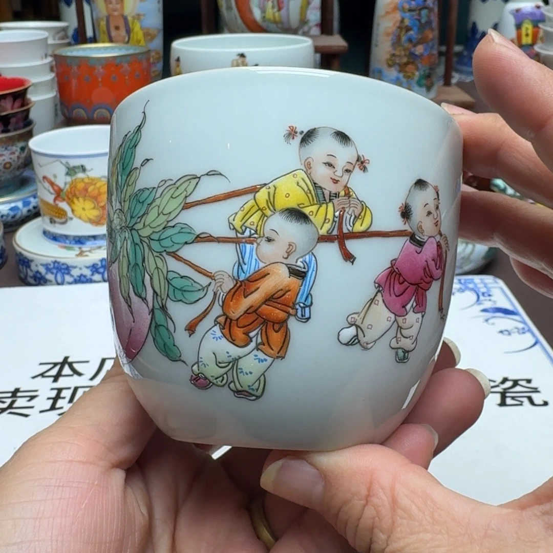 景德镇手工手绘展示