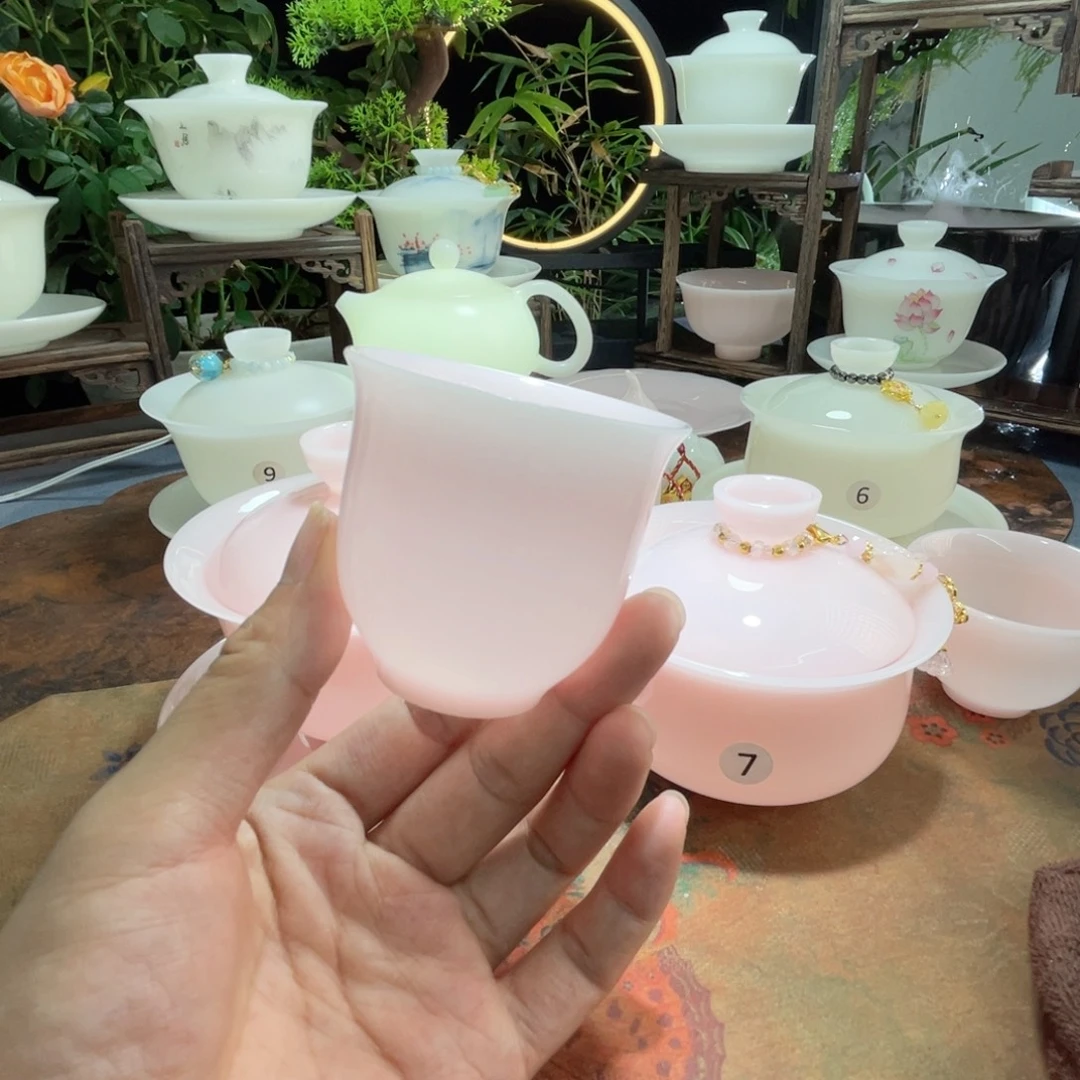 冰晶璞玉粉黛大度杯