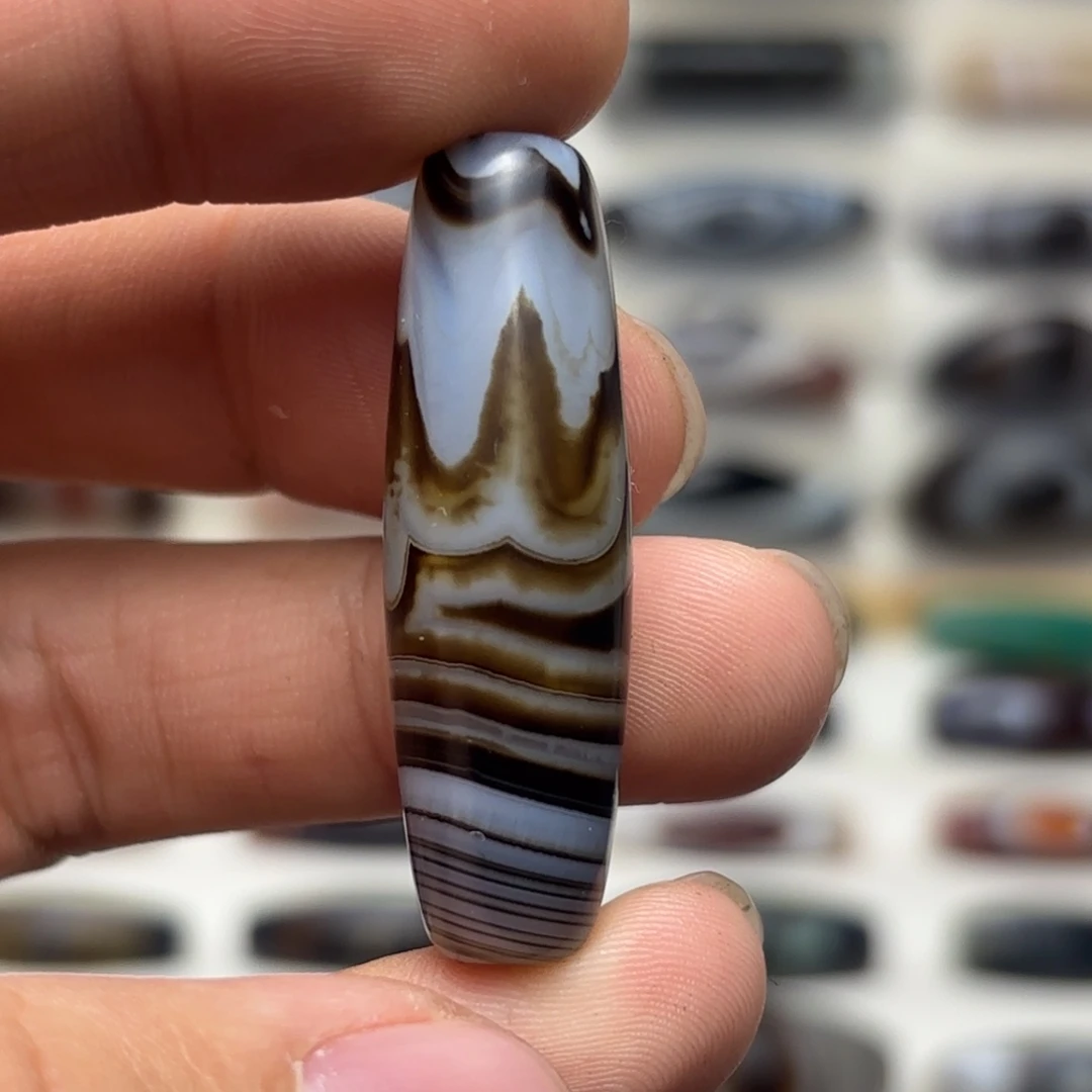 玛瑙/玉髓未镶嵌吊坠8