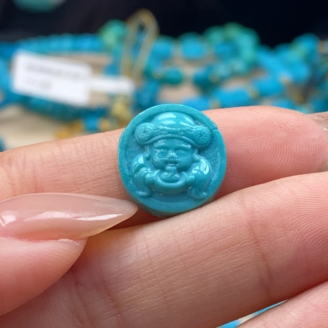 未镶嵌绿松石挂件