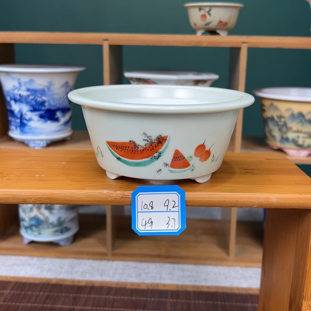 手工手绘小品系列盆