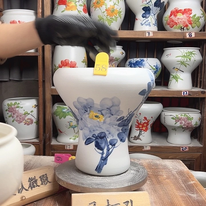 摆件58大微瑕新款陶瓷陶瓷