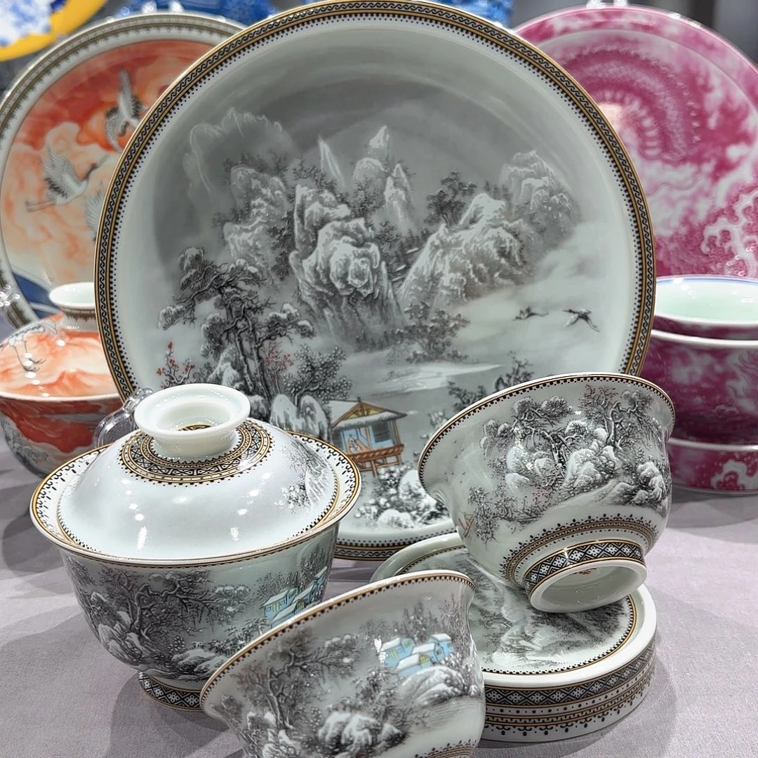 瓷片景德镇瓷器博物陈列中心的