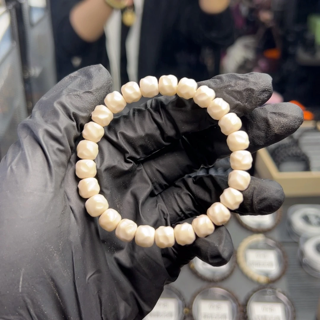 椰蒂手串/手链9*8mm无相 白玉菩提