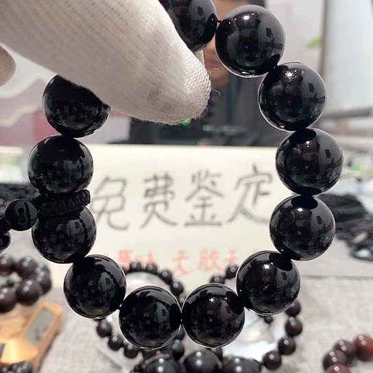 大***面手串/手链小叶紫檀