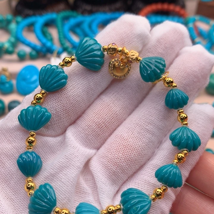 绿松石未镶嵌配饰