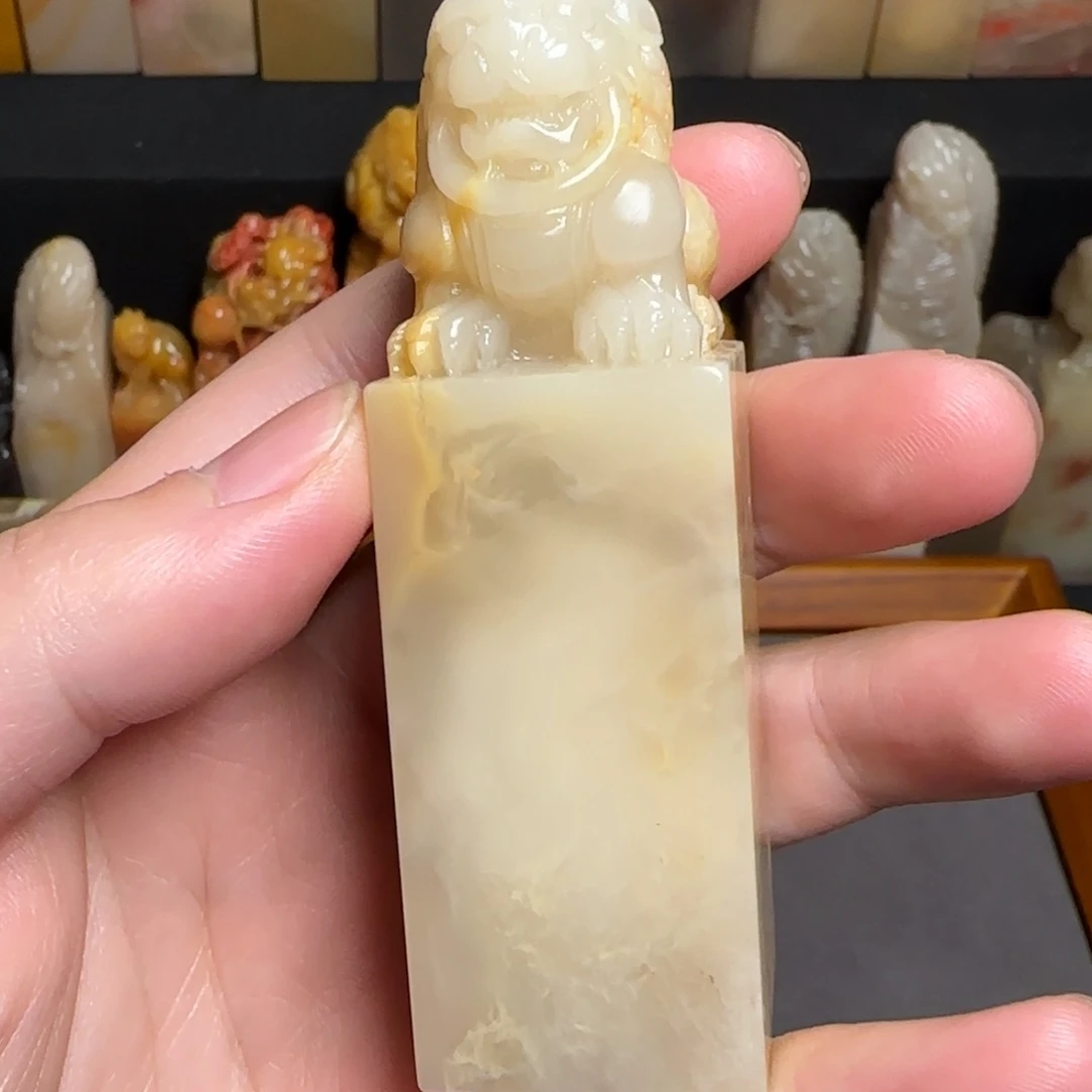 巴林石印石黄花冻