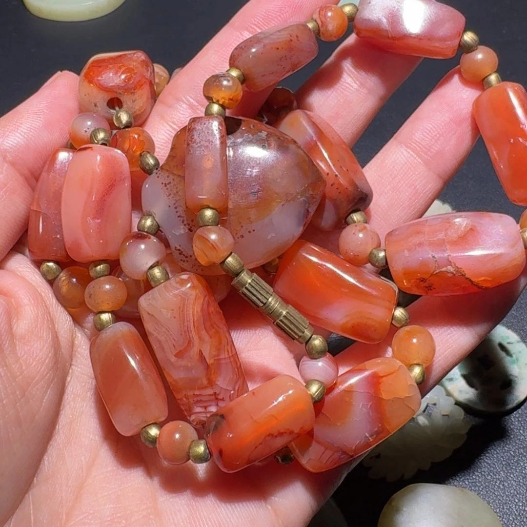 玛瑙/玉髓未镶嵌颈饰