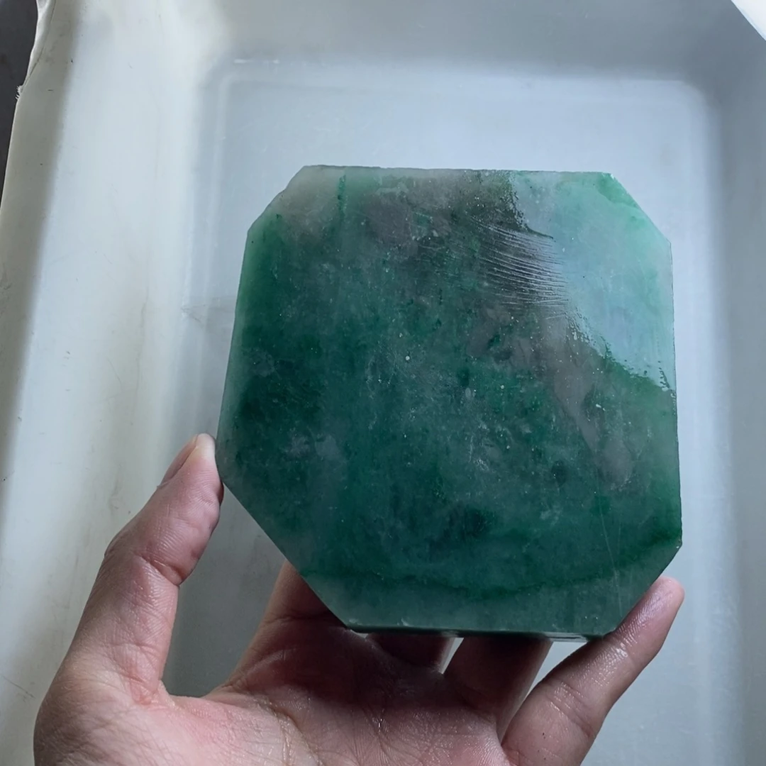 定制石英质玉潇***回天然非洲翠手镯定制