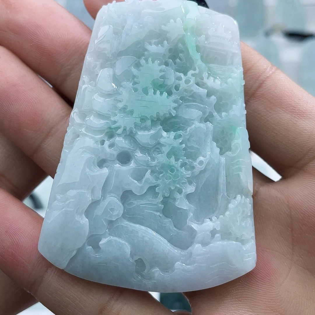 颈饰未镶嵌翡翠翡翠
