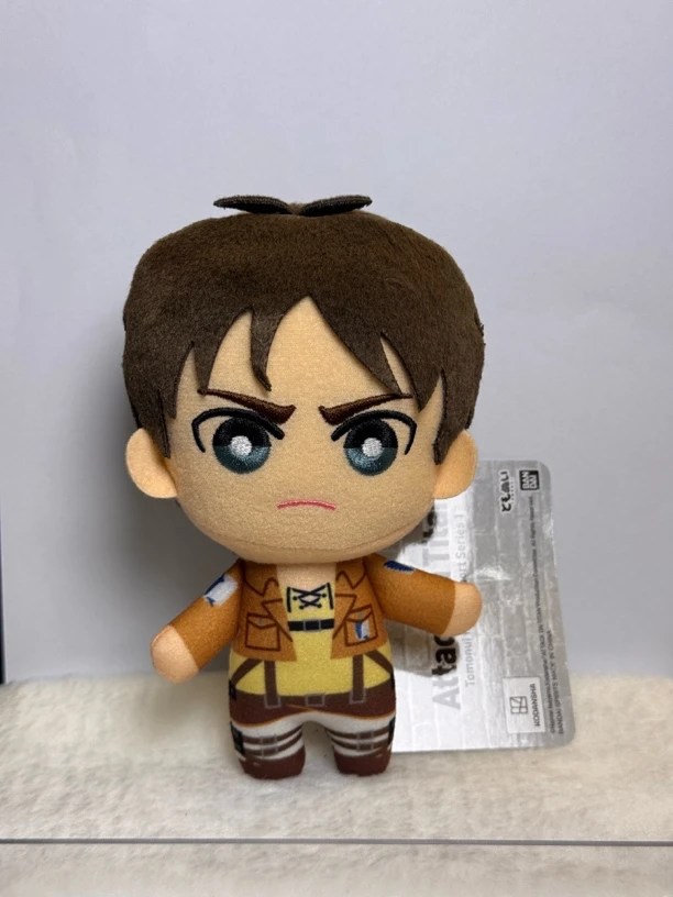 二次元玩偶时尚动漫单品进击的巨人艾伦眼镜厂正版努努全新带吊牌