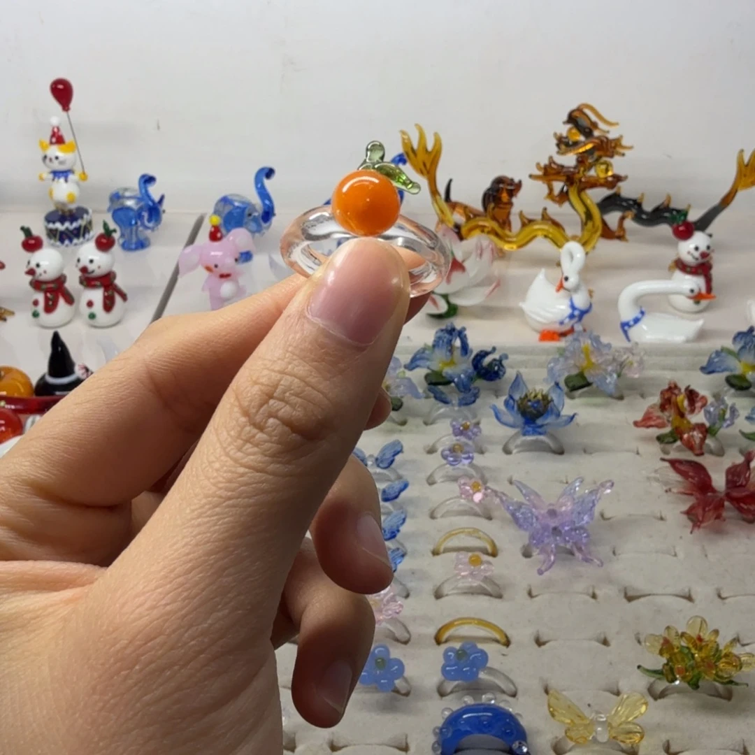 *****手工艺品琉璃戒指