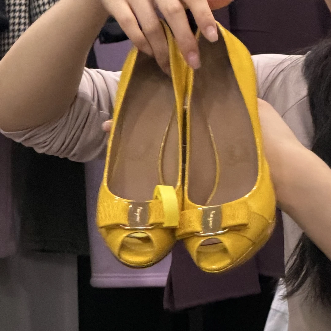 95新 Alexander McQueen/亚历山大·麦昆 菲拉格慕高跟鞋