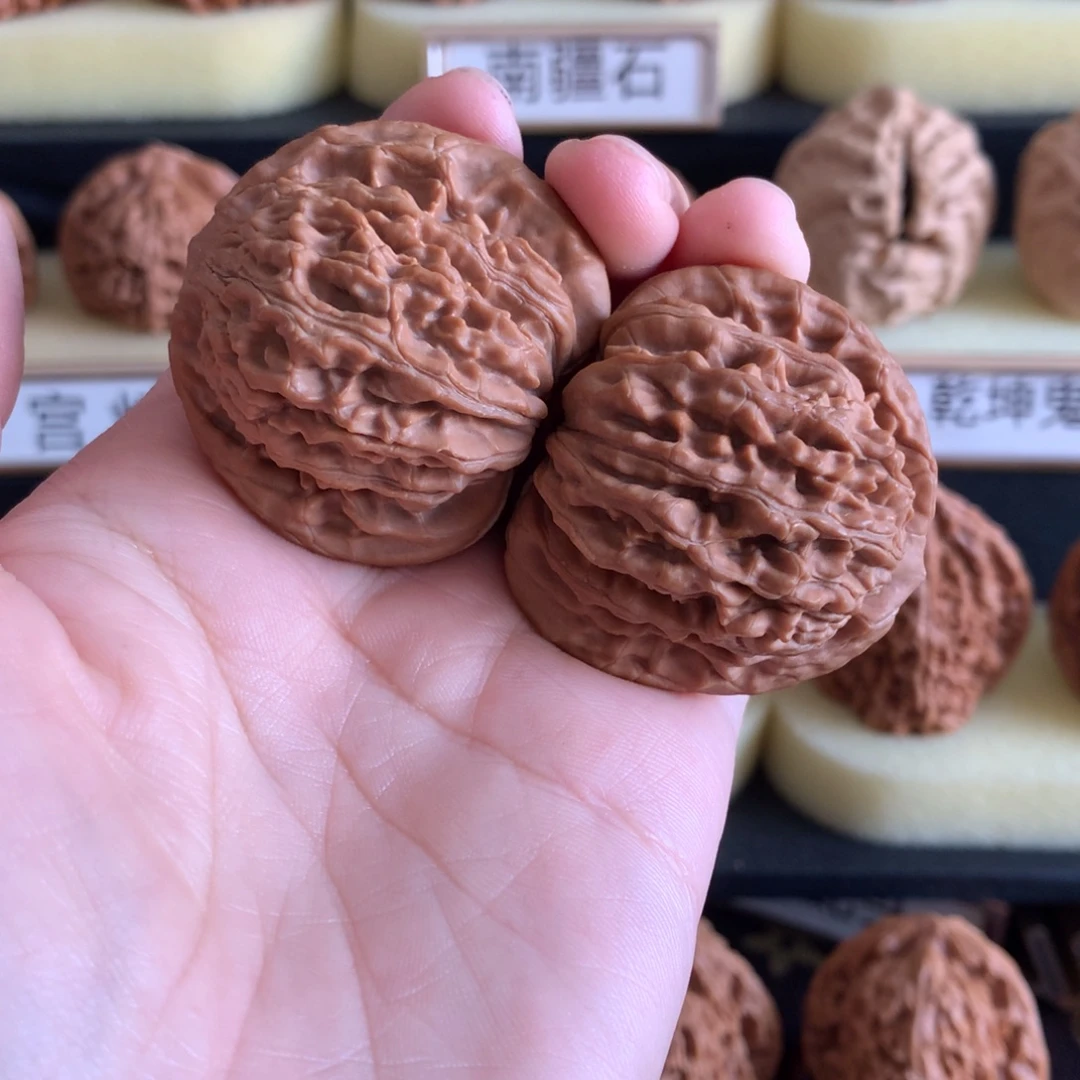 B***豚把件文玩核桃文玩核桃四座楼白茬41