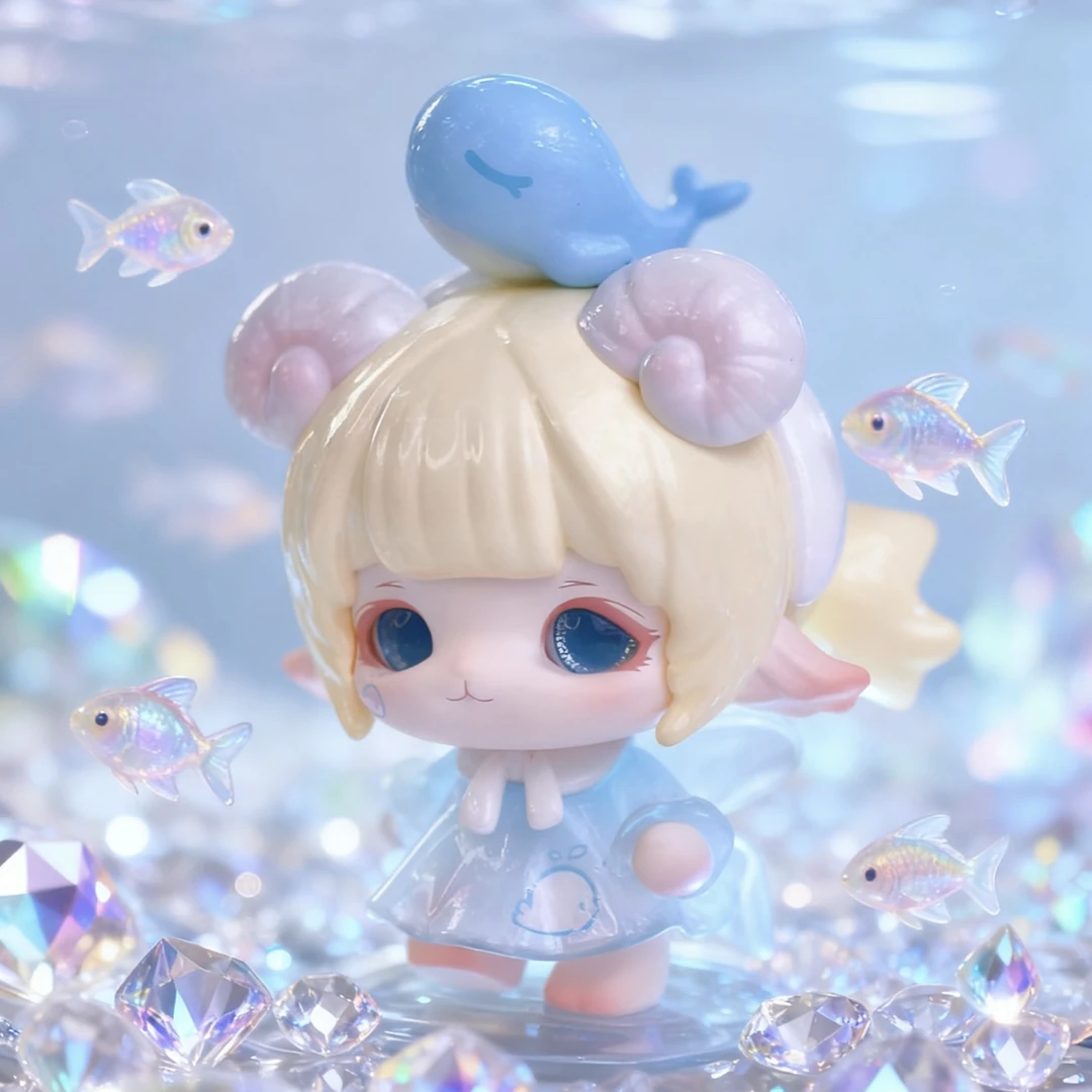 【代拆】mimia水晶殿系列盲盒手办