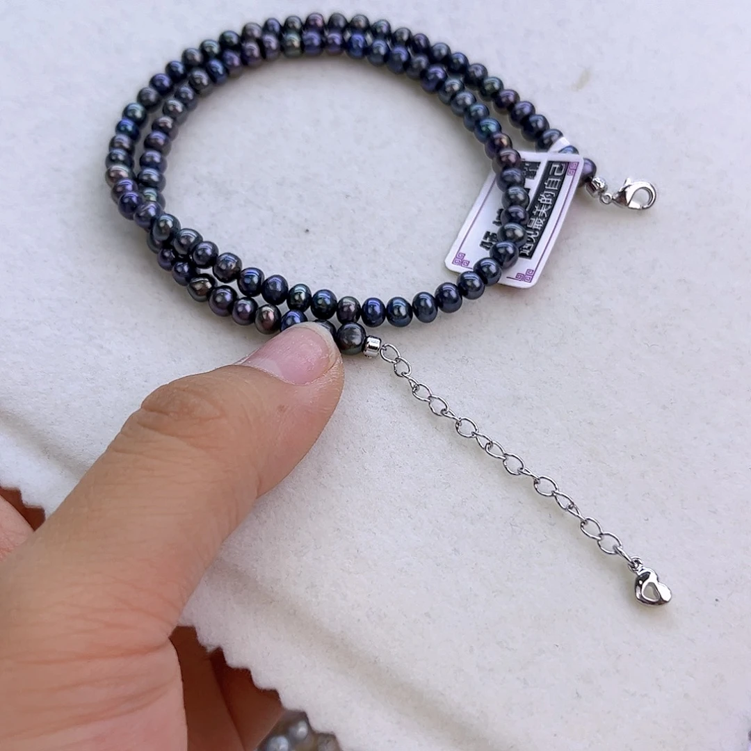 未镶嵌淡水珍珠项链定制920