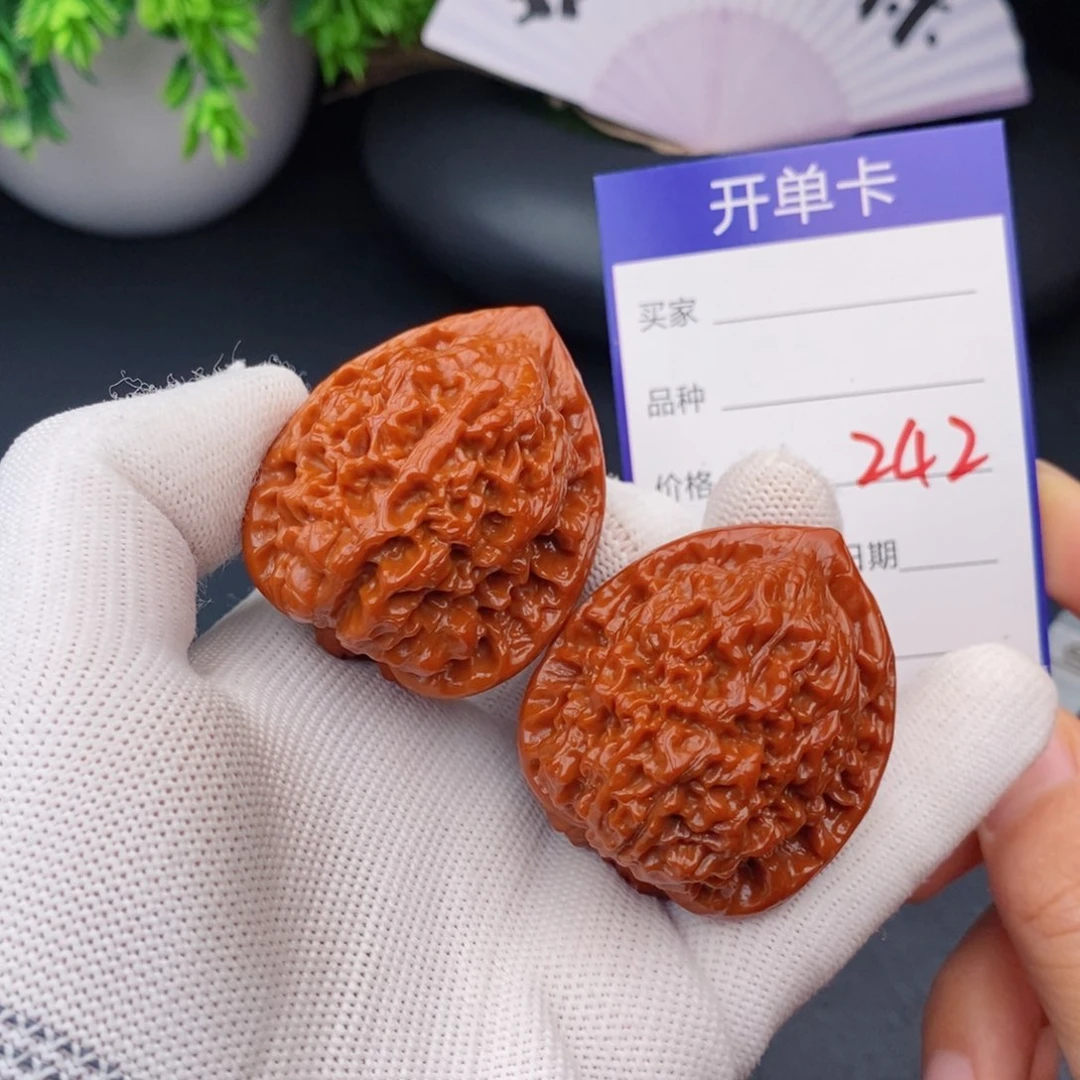 文玩核桃把件39官帽242