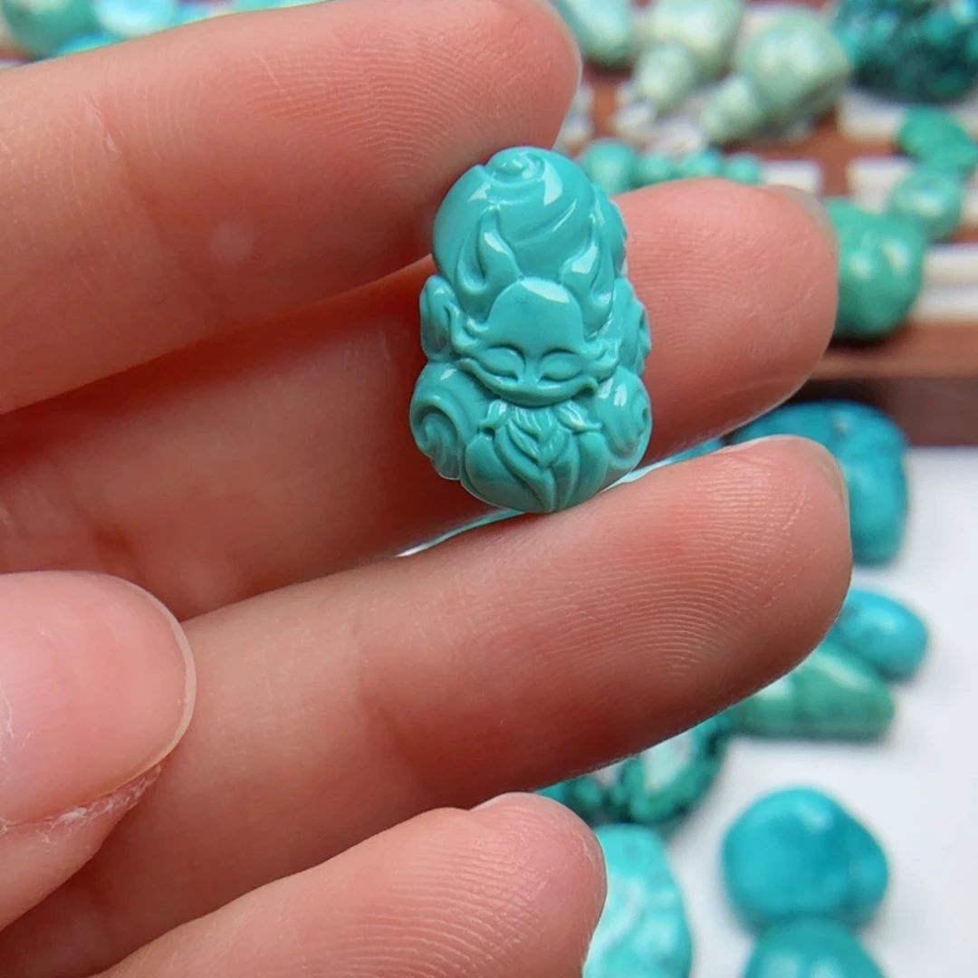 绿松石未镶嵌配饰