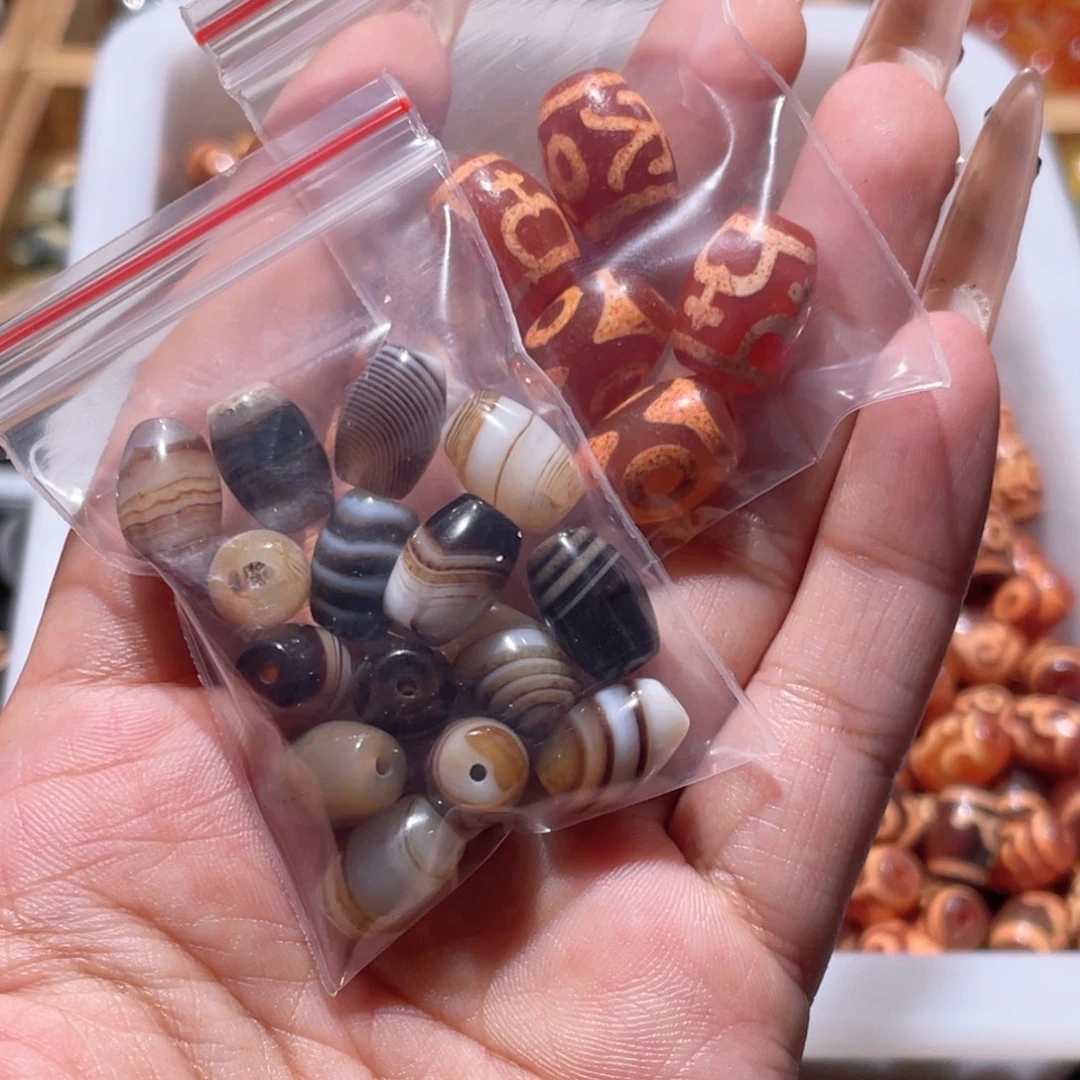 未镶嵌玛瑙/玉髓珠宝半成品