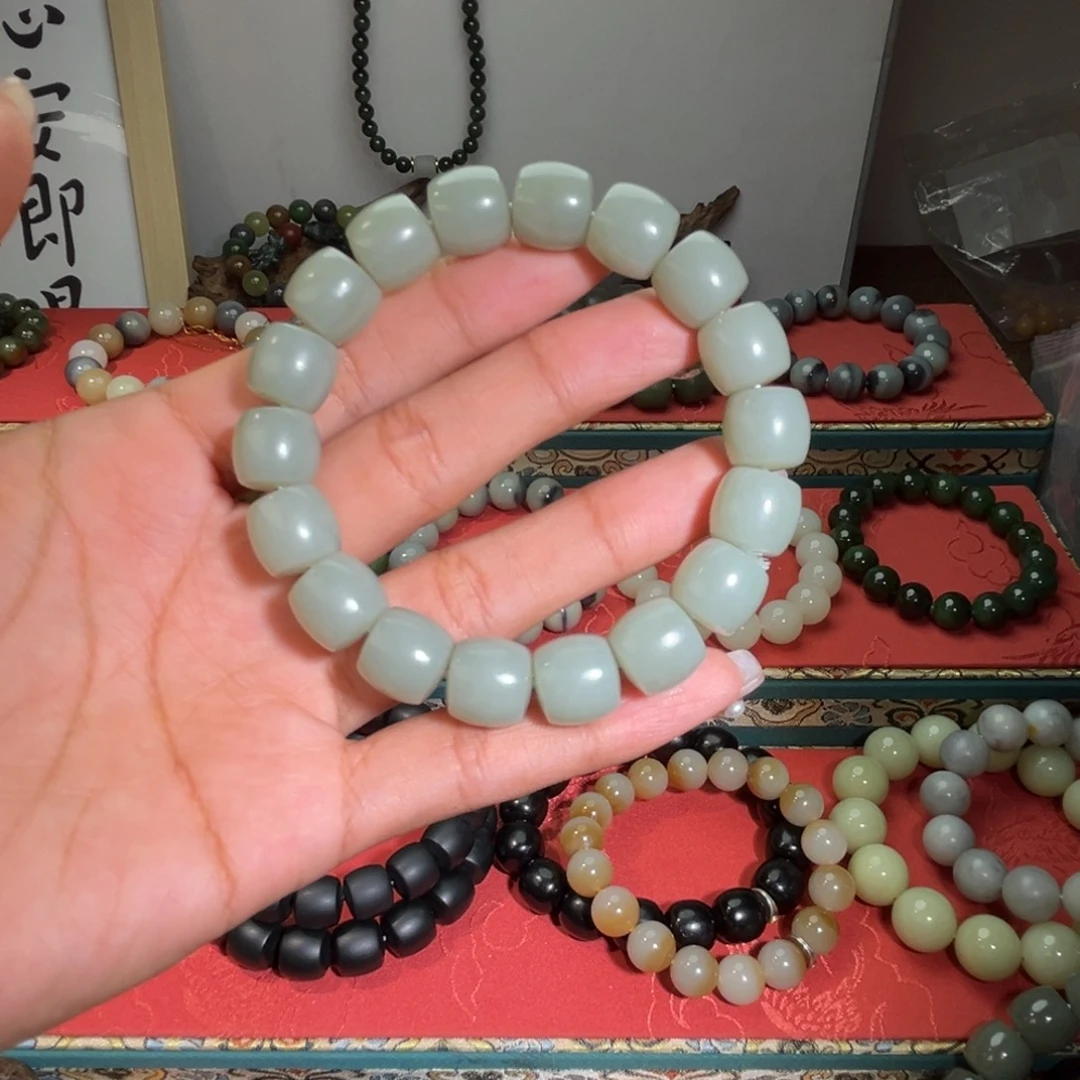 和田玉手链未镶嵌