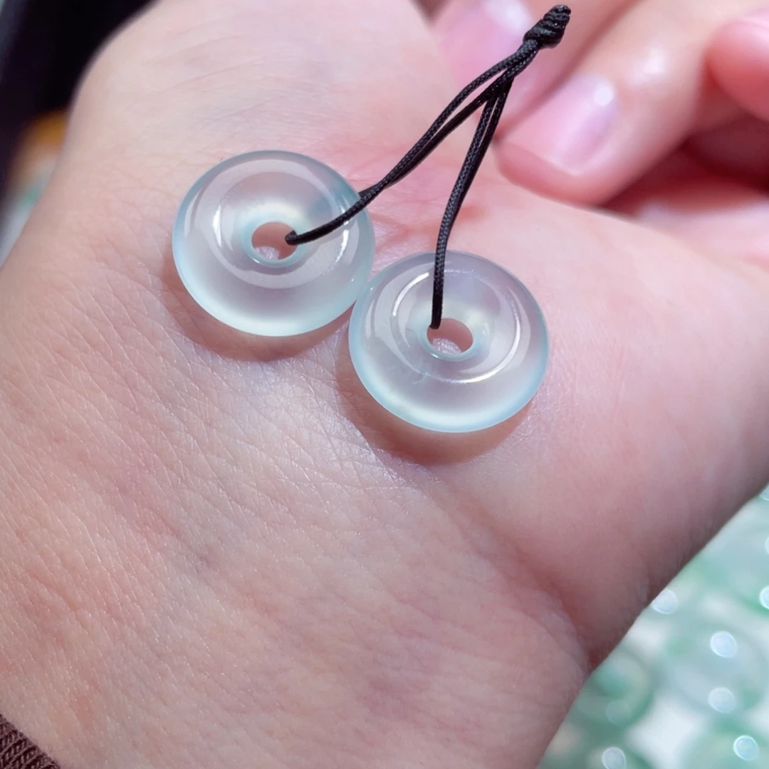 颈饰未镶嵌翡翠甜甜圈