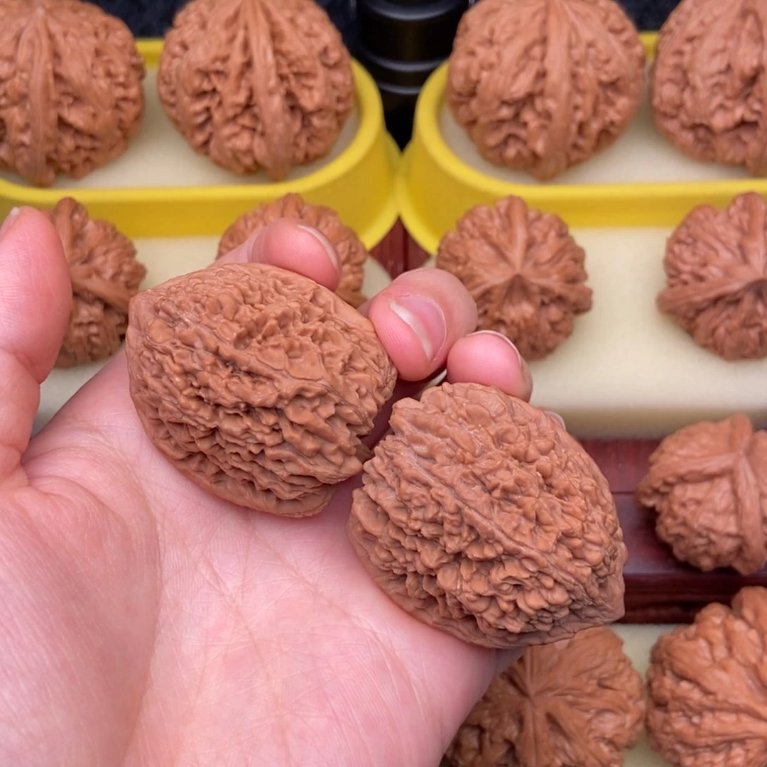 文玩核桃吊坠宇*36精品红皮大蒜头