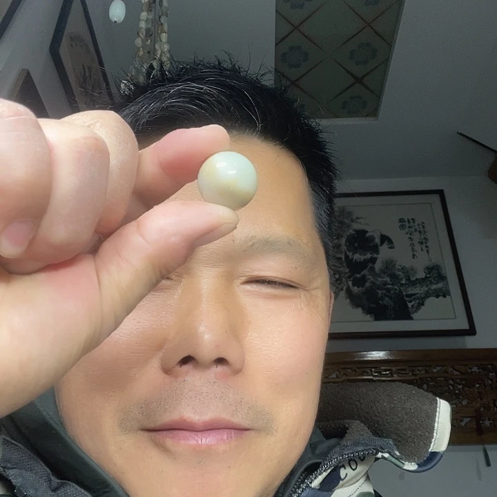 未镶嵌和田玉车挂莲**童