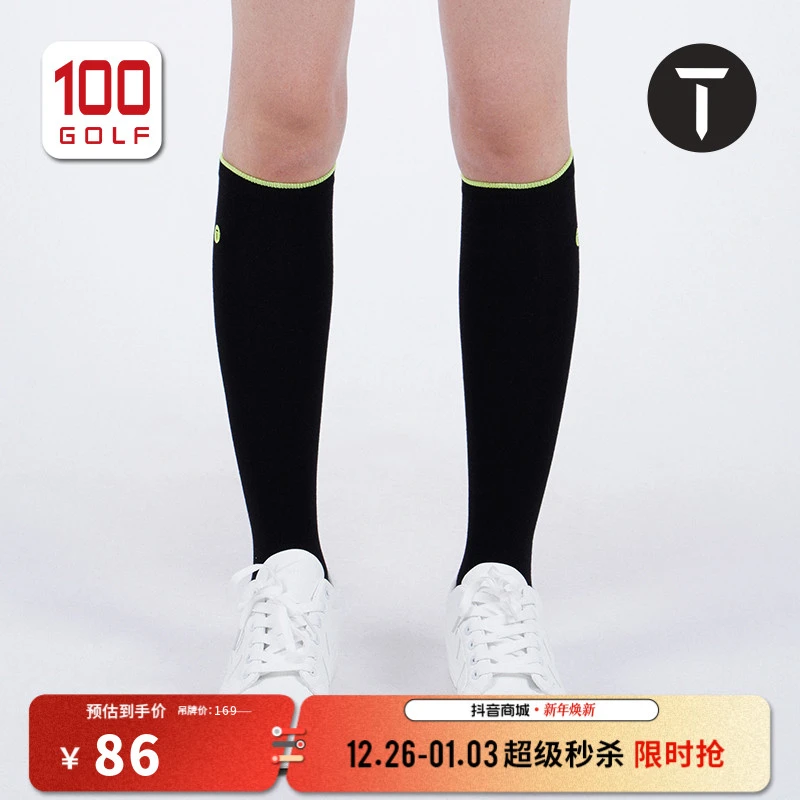 T/欧巡赛高尔夫球袜女士高尔夫运动过膝长筒袜女袜EF221MC229