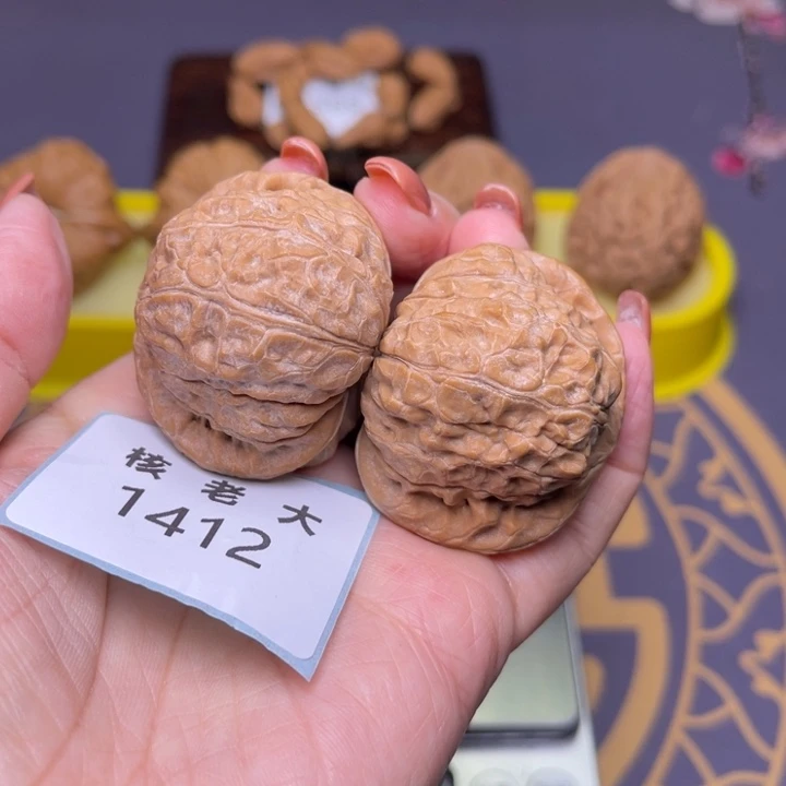 文玩核桃把件南瓜42.1412