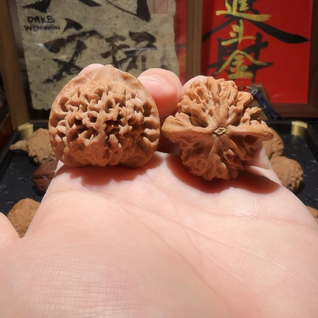 吊坠文玩核桃38全品秦闷