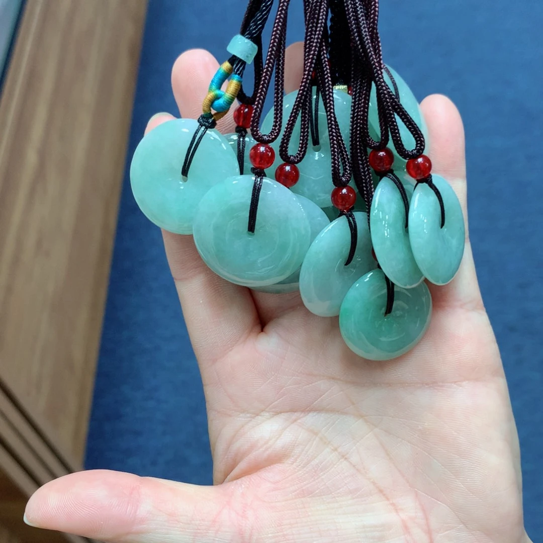 翡翠未镶嵌颈饰多样化选一