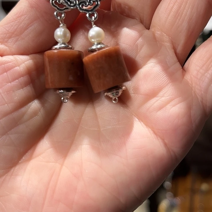 未镶嵌岫玉毛衣链