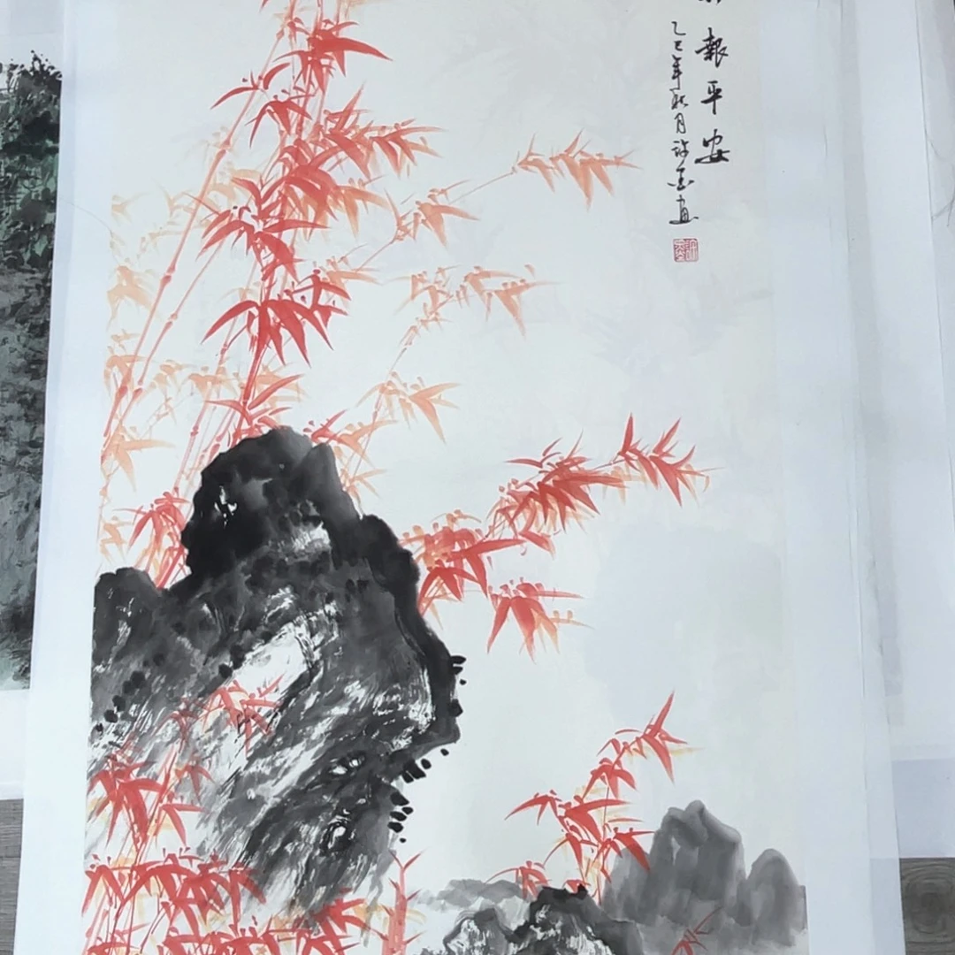 国画许墨老师作品欣赏