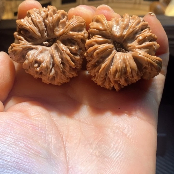 文玩核桃把件觉*216号41大凹