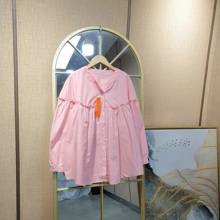 CJ49孕妇粉色上衣120-150