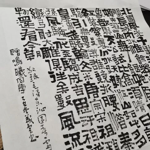 用***6书法沁园春雪。。。。。。。