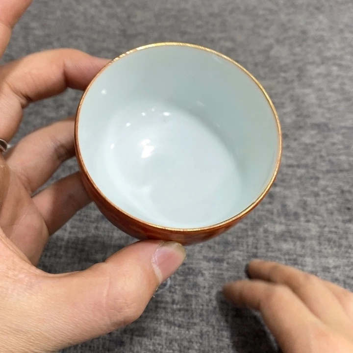 紫砂茶杯非常漂亮好看的花瓶
