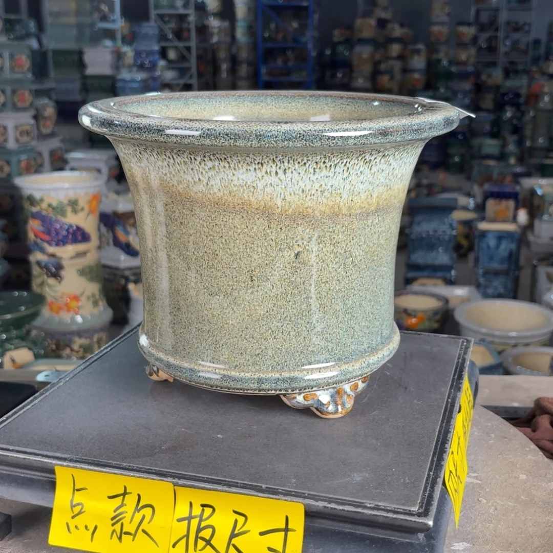 一风堂石湾花盆 内20*17（随机）963