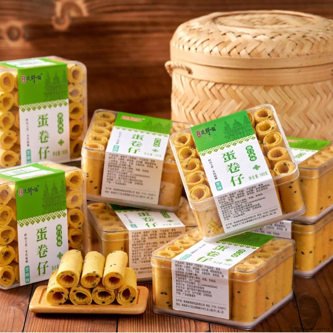 经典澳门风情粤式传统特产手工打造具有海苔风味充满老广韵味特色