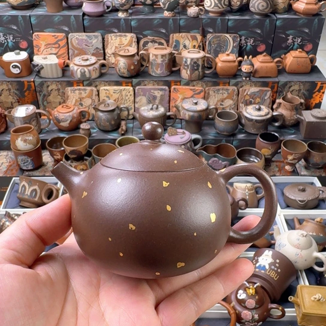 茶壶紫砂160cc原矿精工半手